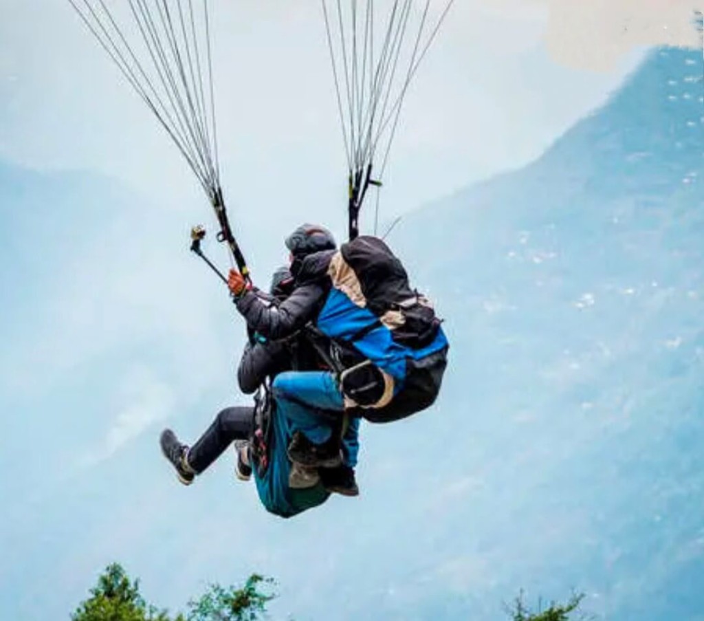 paragliding in Goa